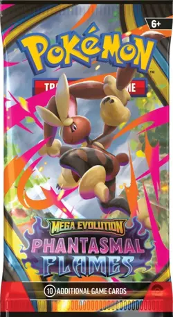 Pokemon TCG: Mega Evolution - Phantasmal Flames Booster Pack - Image 2
