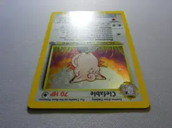 ?? CLEFABLE #1 RARE HOLO | 1999 Pokemon Jungle Set | OK Condition - Image 3
