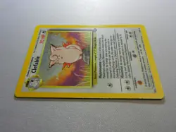 ?? CLEFABLE #1 RARE HOLO | 1999 Pokemon Jungle Set | OK Condition - Image 4