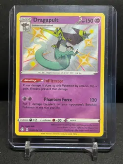 Dragapult SV062/SV122 Shiny Vault Holo Pokemon 2021 Shining Fates - NM - Image 1