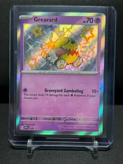 Greavard SVP070 Black Star Promo Pokemon 2024 Scarlet & Violet NM - Image 1