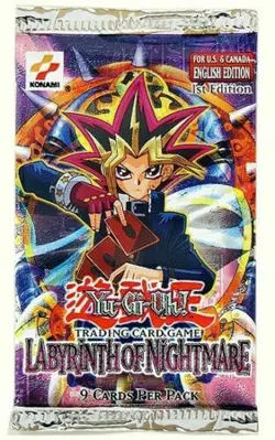 Yu-Gi-Oh LABYRINTH OF NIGHTMARE 1ST ED BOOSTER OOP LOWER PRICE FREE SHIP - Image 1