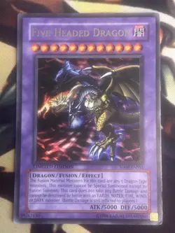 Yugioh: Five-Headed Dragon - SD09-ENSS1 - Ultra Rare - Limited Edition - HP - Image 1
