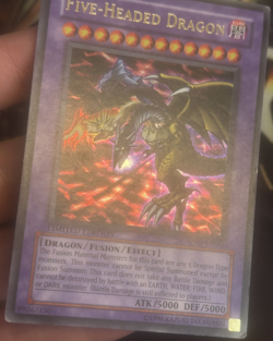 Yugioh: Five-Headed Dragon - SD09-ENSS1 - Ultra Rare - Limited Edition - HP - Image 4