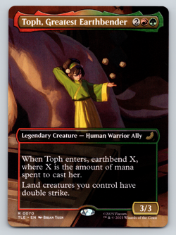 Avatar Toph, Greatest Earthbender Borderless R 70 Magic the Gathering - Image 1