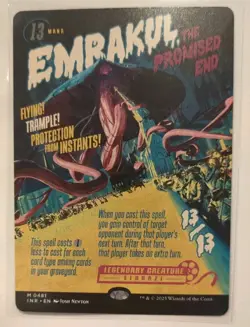 Emrakul, the Promised End (Showcase) Innistrad Remastered Regular NM MTG - Image 1