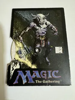 Magic The Gathering Hurloon Minotaur Spindown Life Counter InQuest 1996 - Image 1