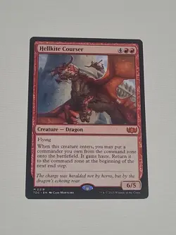 Hellkite Courser / MTG Commander "Tarkir: Dragonstorm" / Near Mint - Image 1