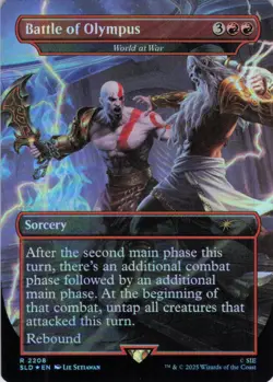 MTG Battle of Olympus (2208) | NM Foil | Secret Lair God of War {SLD} - Image 2
