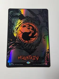 Marvel Venom Mountain (1953) (Raised Foil) Secret Lair Drop Foil - Image 1