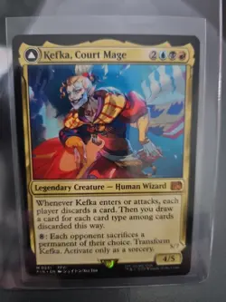 Kefka, Court Mage Magic the Gathering Final Fantasy Card M0231 - Image 1