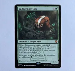 Badgermole Cub MTG Magic The Gathering Avatar (0167) NM - Image 1
