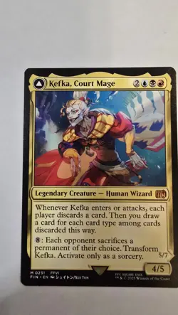Kefka, Court Mage M FINAL FANTASY 231 NM - Image 1