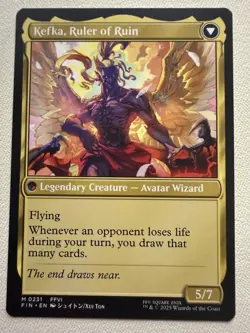 Kefka, Court Mage - NM MTG Blue Wizard (UB Final Fantasy) - Image 2