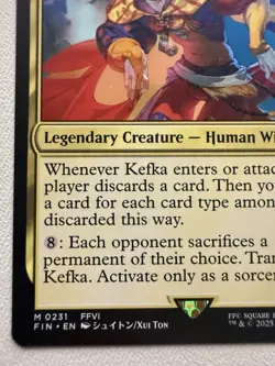 Kefka, Court Mage - NM MTG Blue Wizard (UB Final Fantasy) - Image 5