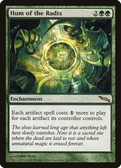 2x Hum of the Radix Mirrodin MP MTG - Image 1