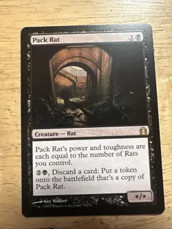 Pack Rat x1 NM - Return to Ravnica [RTR] - Magic the Gathering FREE SHIPPING - Image 1