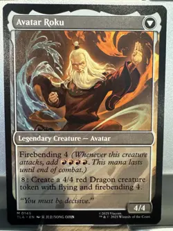 MTG The Legend of Roku // Avatar Roku - Avatar: The Last Airbender #145 - Image 1