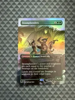 MTG Swampbenders #0065 Foil Borderless R Avatar: The Last Airbender: E-L (TLE) - Image 1
