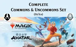 1x MTG - AVATAR: The LAST AIRBENDER - Complete Common & Uncommon Set (x1/ea) MTG - Image 1