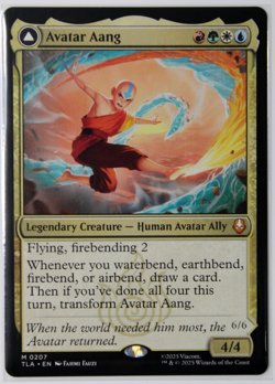 Avatar Aang #207 M Non-Foil NEW MTG TLA - Image 1