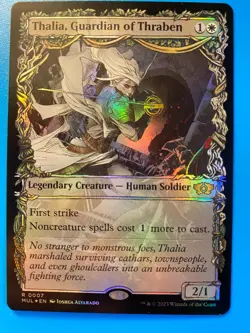 MTG 1x FOIL Thalia, Guardian of Thraben 7 MOM Multiverse Legends Magic the x1 NM - Image 1