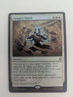 Avatar’s Wrath - 12 - MTG Avatar: The Last Airbender - Rare - FOIL - Image 1