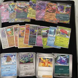Pokemon Phantasmal Flames Bulk Lot 200 Cards + 7 EX and 10 Different Holos - Image 1