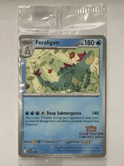 Pokemon TCG Illustration Contest 2024 Promo Cards SEALED (All 3 Promos) - Image 1