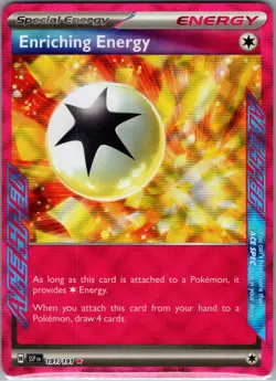 Enriching Energy 191/191 - Pokemon SV08: Surging Sparks - Ace Spec Rare (NM) - Image 1