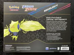 Pokemon TCG Crown Zenith Regieleki V Collection Box - NIB Factory Sealed - Image 2