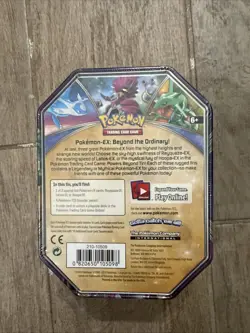 Pokemon 2016 Rayquaza EX Powers Beyond Collectors Tin 210-10509 Sealed - Image 2