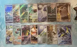 TCG Pokemon JP Scarlet & Violet: 151, Vstar, White FlareArt Rare lot of 14 Cards - Image 1