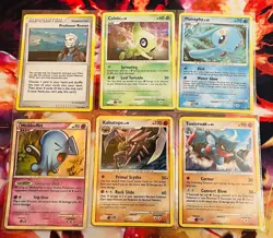 Vintage Pokemon Holo Rare Card Lot Of 6 Dialga Garchomp Togekiss LP - Image 1
