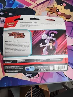Destined Rivals Kangaskhan Promo Pokemon Scarlet & Violet TCG Booster 3-Pack - Image 2