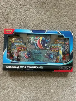 Pokemon Trading Card Game Greninja ex and Kingdra ex Special Collection Box - Image 1