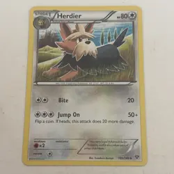 Herdier 109/146 Regular XY Base NM Pokemon TCG - Image 1