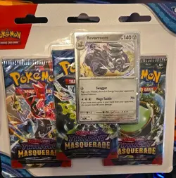Pokemon SV Twilight Masquerade 3-Pack Booster Blister Packs Set of 3 - Image 2