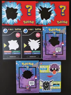 Lot of 7 Cleffa Clefairy Clefable non-TCG Cards Pokemon Pocket Monsters - Image 3