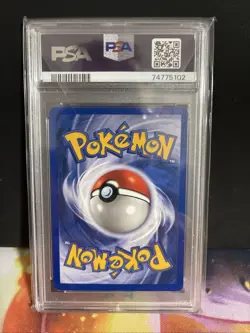 Pokemon TCG Blastoise Holo Card Base Set 1999 PSA 7 - Image 2