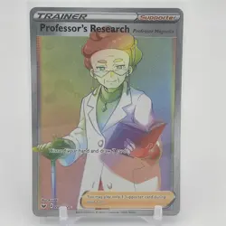 Pokemon Professor's Research Sword & Shield 209/202 Holo Secret Rare - Image 1