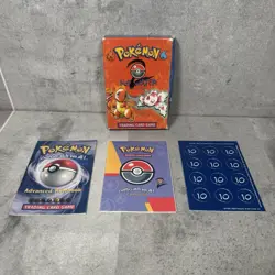Pokemon TCG Base Set (2) Starter Set Boxes 1999 - Empty Boxes + Content Only - Image 3