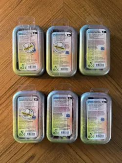 6X Pokemon TCG Scarlet & Violet Paldean Fates Mini Tins SEALED NEW - Image 2