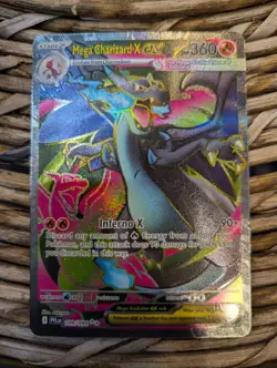 Mega Charizard X ex 109/094 Me02: Phantasmal Flames Holo for sale online - Image 1