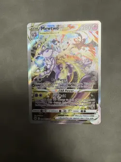 Mewtwo VSTAR GG44/GG70 Ultra Rare Crown Zenith Pokemon Card - Image 1