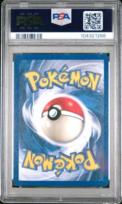 1999 POKEMON FOSSIL CORRECTED FOIL #15 ZAPDOS-HOLO PSA 7 - Image 2