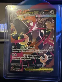 Mega Lopunny 128/094 Phantasmal Flames Special Illustration Rare Pokemon TCG NM - Image 1