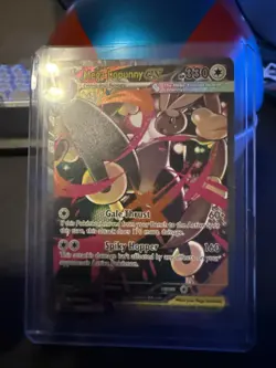 Mega Lopunny 128/094 Phantasmal Flames Special Illustration Rare Pokemon TCG NM - Image 2