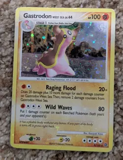 Gastrodon 9/132 Holo Rare Diamond & Pearl Secret Wonders Pokemon TCG - HP - Image 3