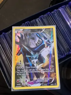 Pokemon Dialga XY77 Black Star Promo Rare Holo Card 2015 Full Art - Image 1